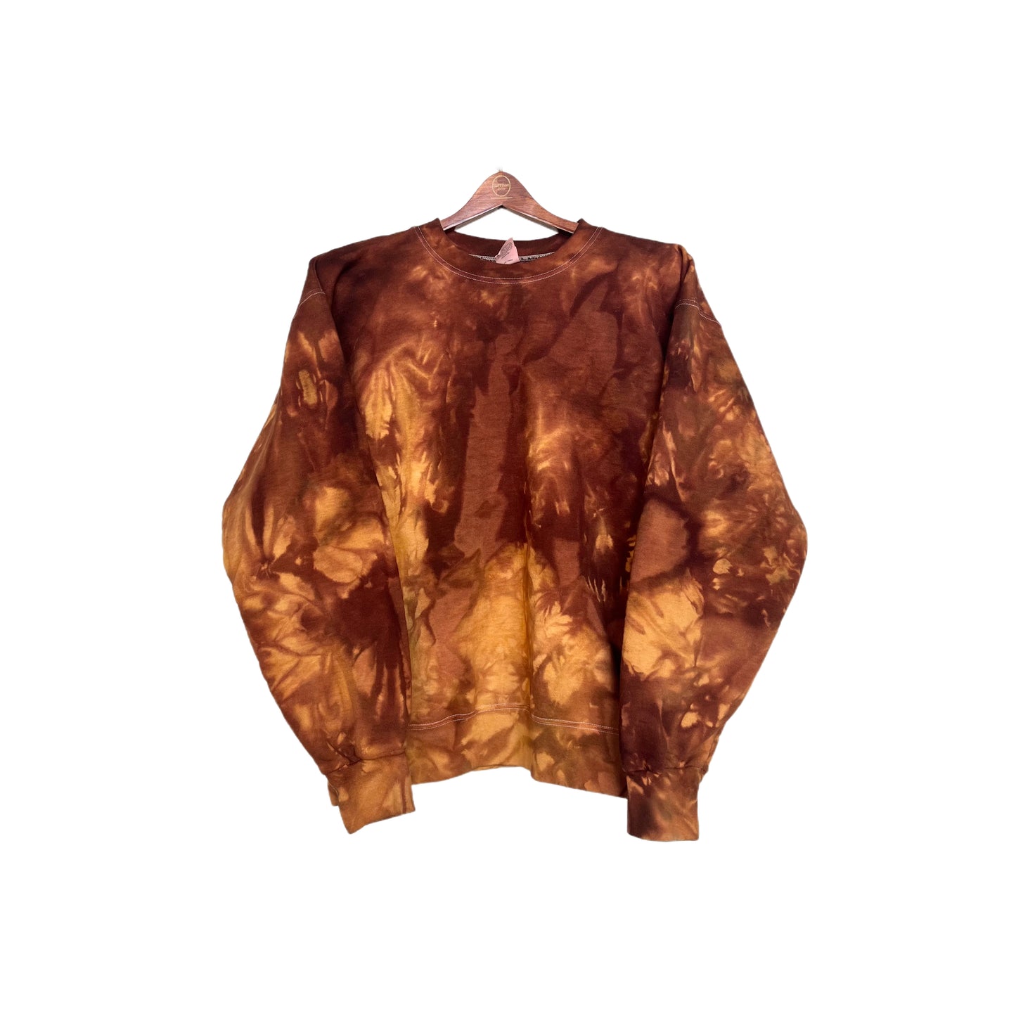 Brown Tie Dye Sweatshirt