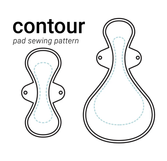 Overnight Menstrual Pad Sewing Pattern