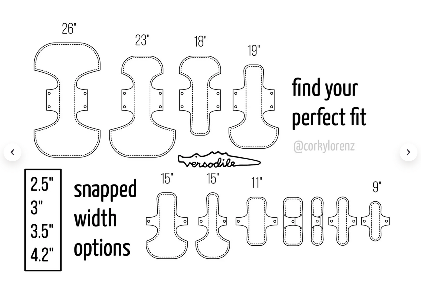 Epic Heavy Cloth Pad Sewing Pattern