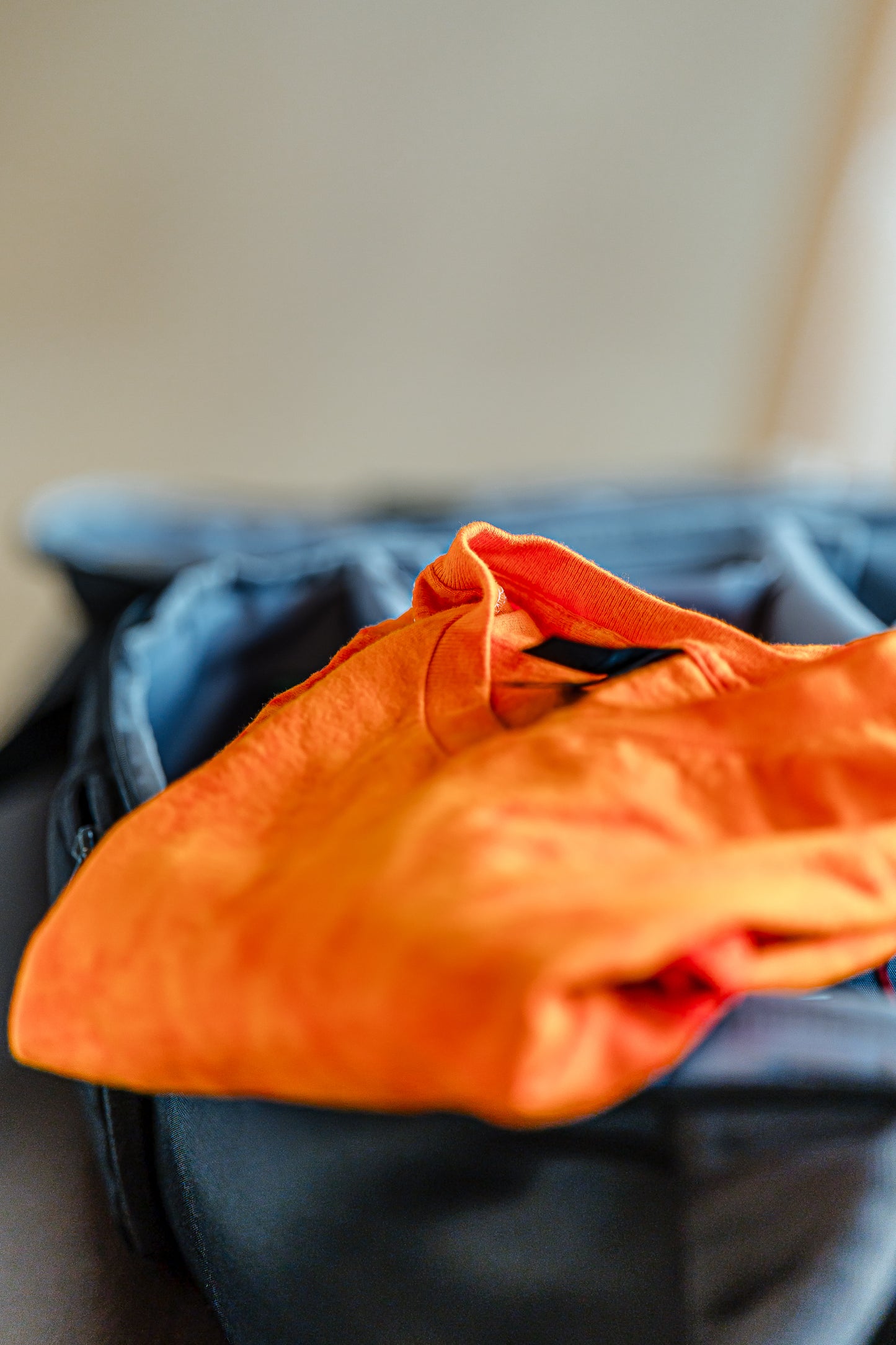 Fire Collection | Hand Dyed Shirt | Bold Gradient Orange