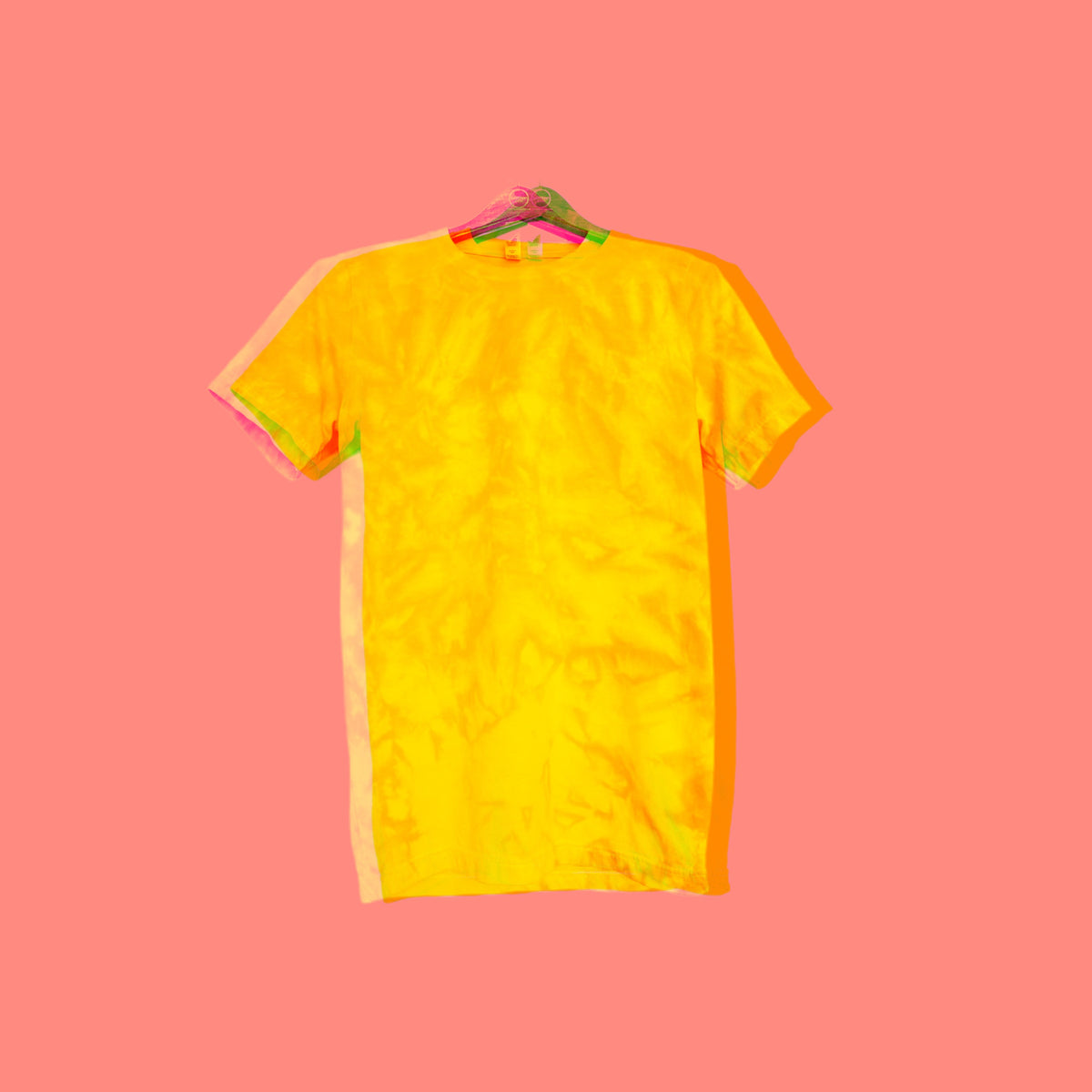Yellow Tie Dye Shirt